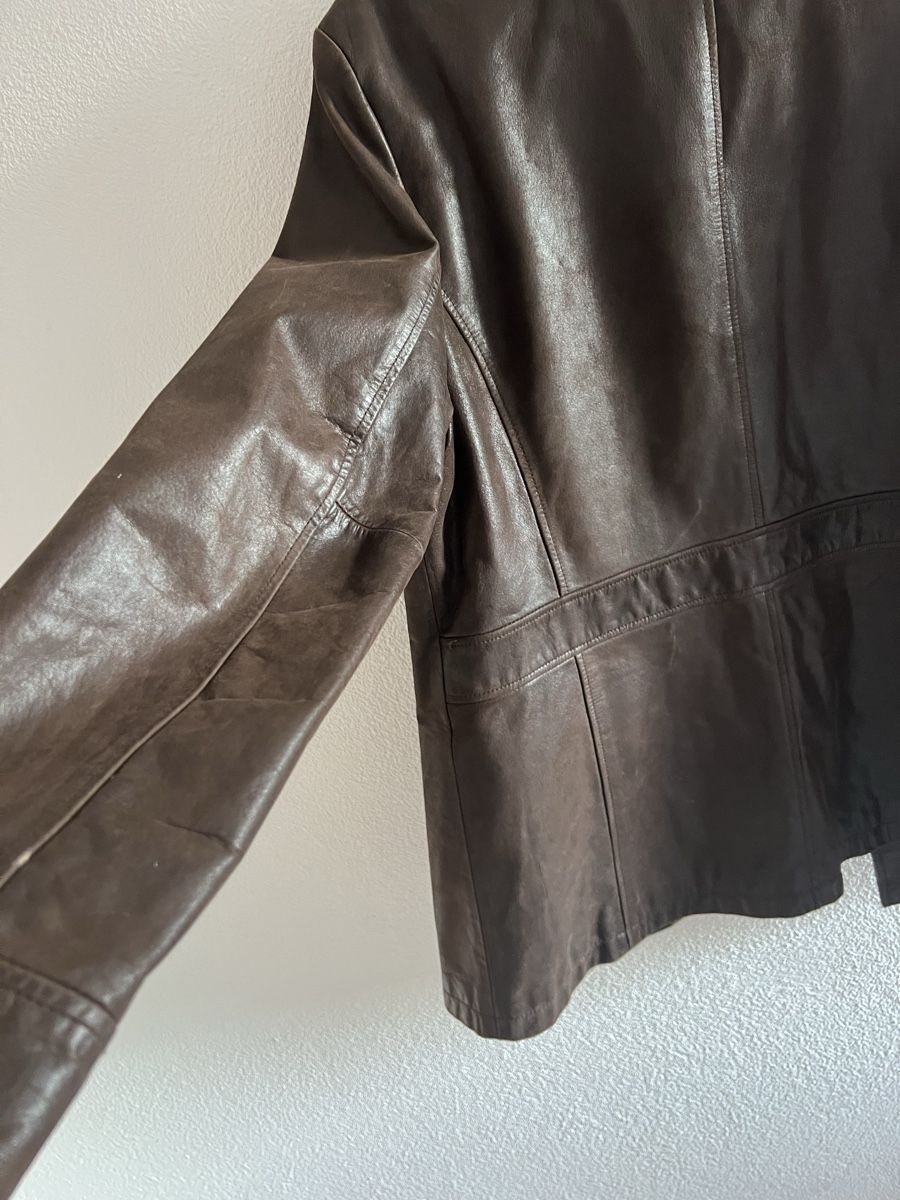 Giacche: Leather Jacket Leonardo brown size 44 good condition – Usato da Baden venduto da jul_gwh7 7