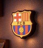 Lampe murale FC Barcelone blason occasion