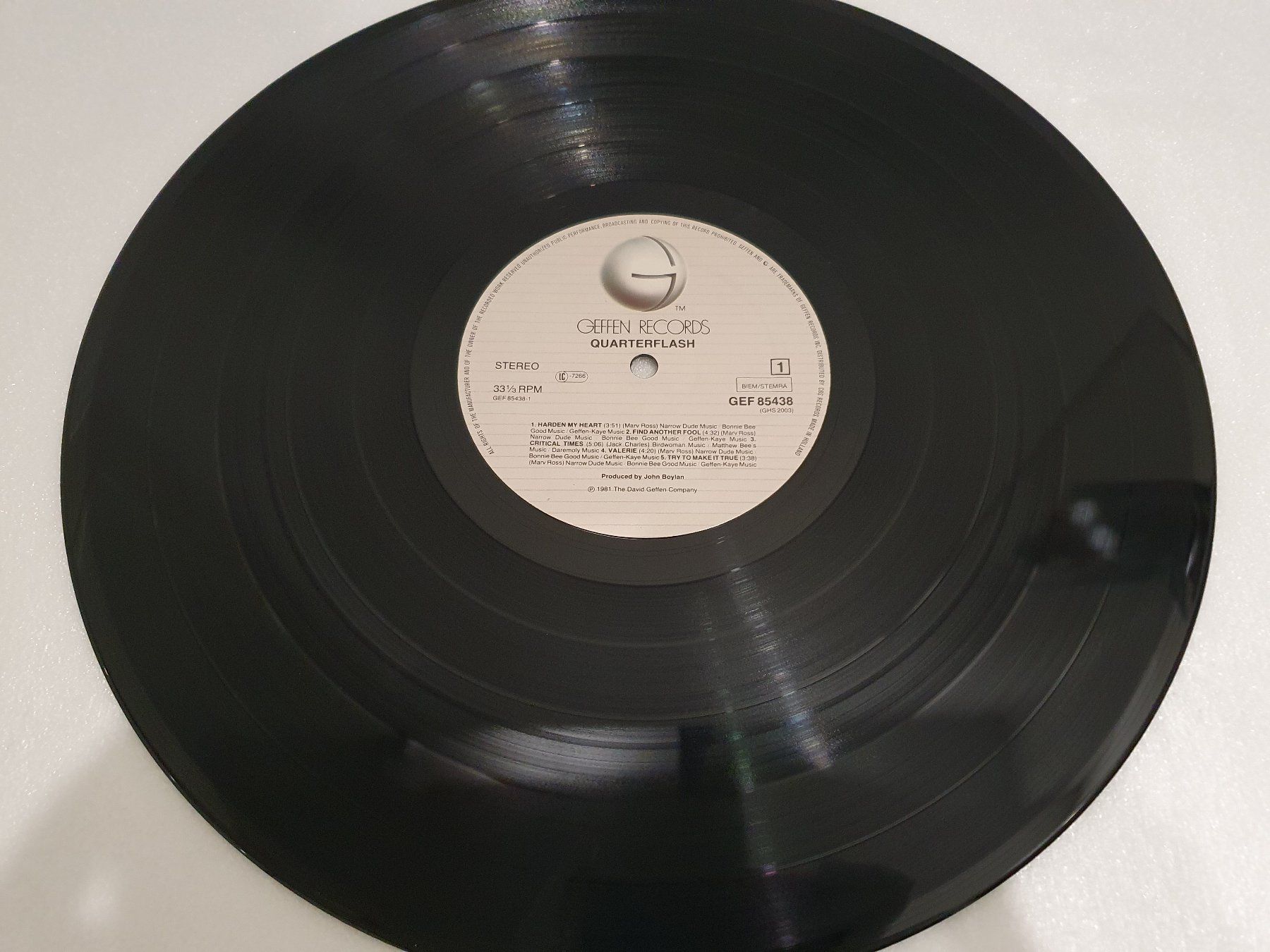 Schallplatten: Quarterflash – Quarterflash – Gebraucht aus Uster von  3