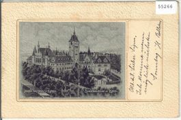 Zürich - Landesmuseum - Seidenkarte