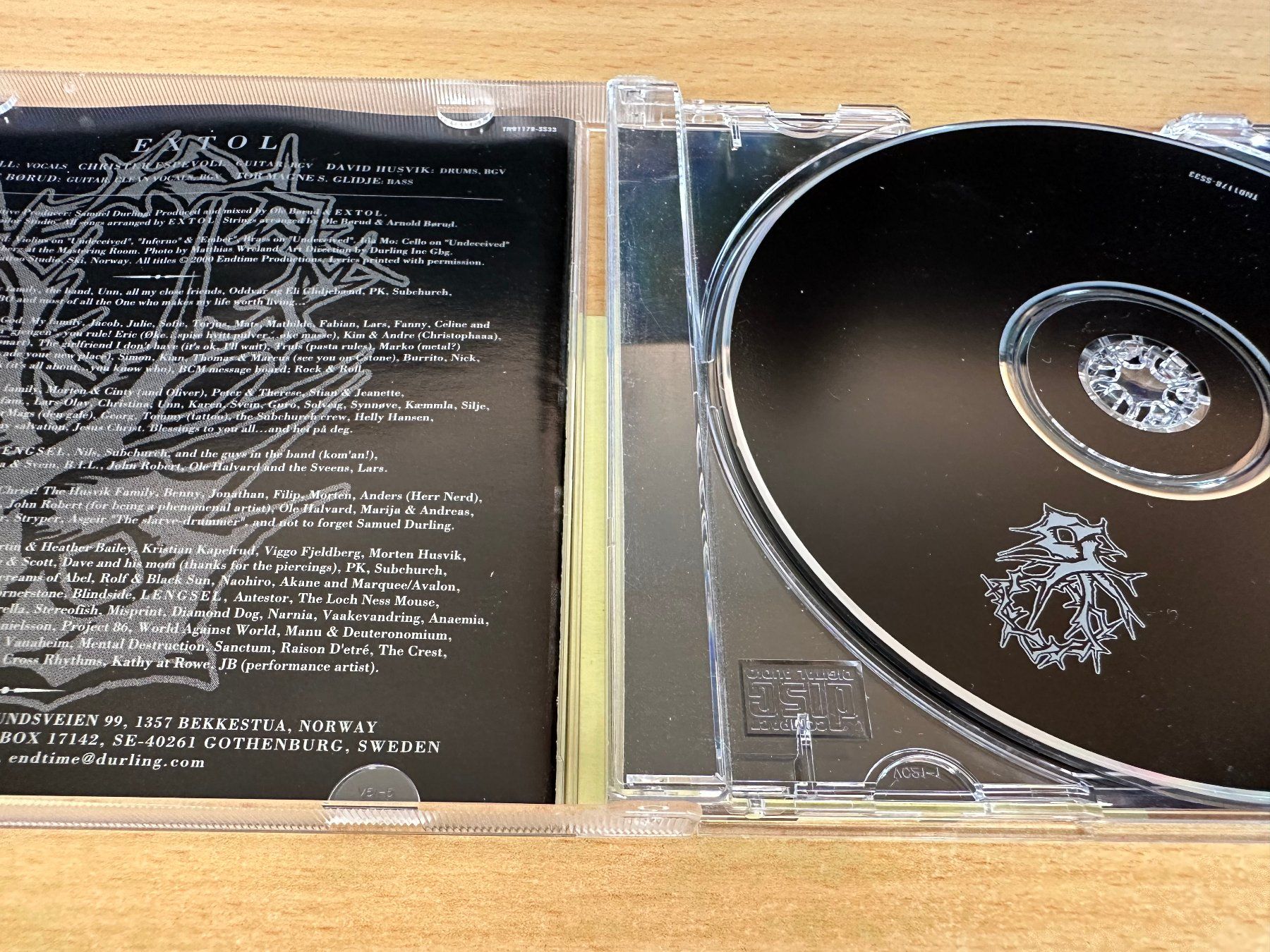 CD: Extol – Undeceived – Usato da Rikon im Tösstal venduto da Alpenmutz 2