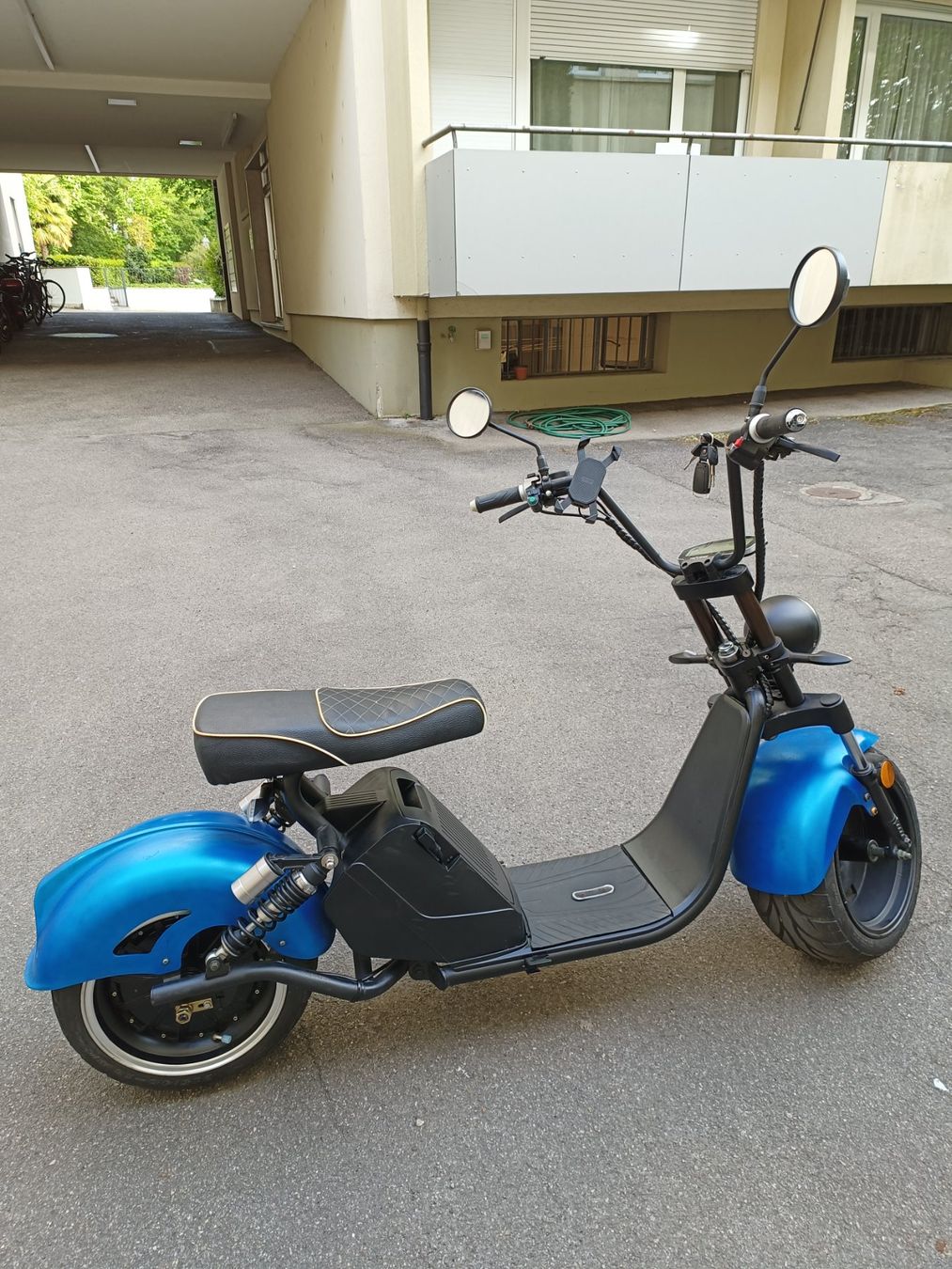 Veicoli elettrici: Elektro Roller  1500W, 45 km/h – Usato da Basel venduto da Crisi 2