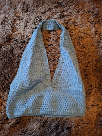 Hellblau Top