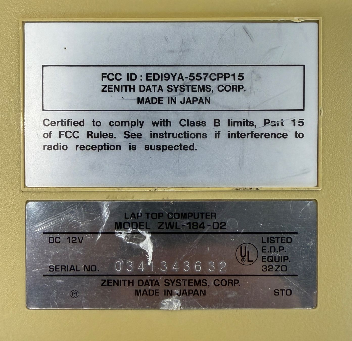 Notebook: ZENITH Data Systems Super Sport – Usato da Zuzwil SG venduto da Pomy 5