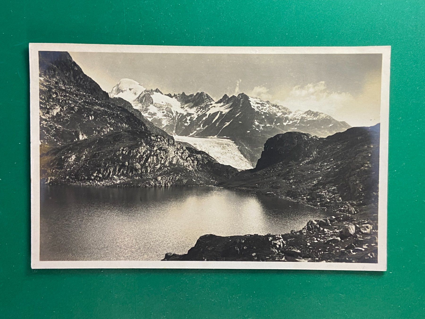 Cartoline postali: Totensee auf der Grimsel - Blick gegen Rhonegletscher – Usato da Steg VS venduto da danwer74