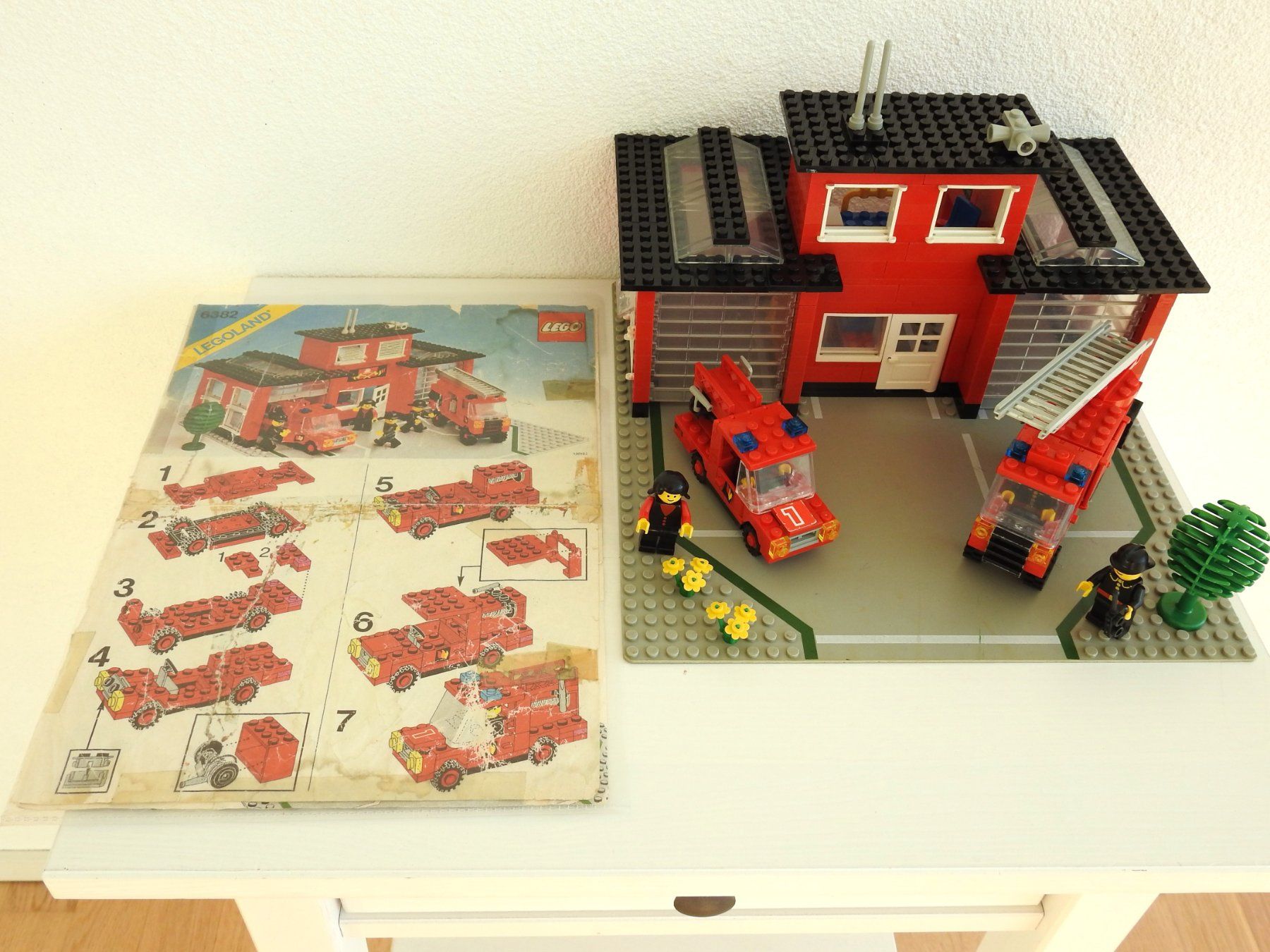 Lego Kit di costruzioni: Lego 6382 Fire Station, Town, Fire – Usato da Büttenhardt venduto da LexyMara