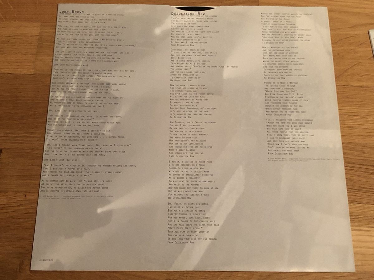 Dischi in vinile: Bob Dylan. 1995 Doppelalbum. UNPLUGGED – Usato da Faulensee venduto da Mizuno06 3