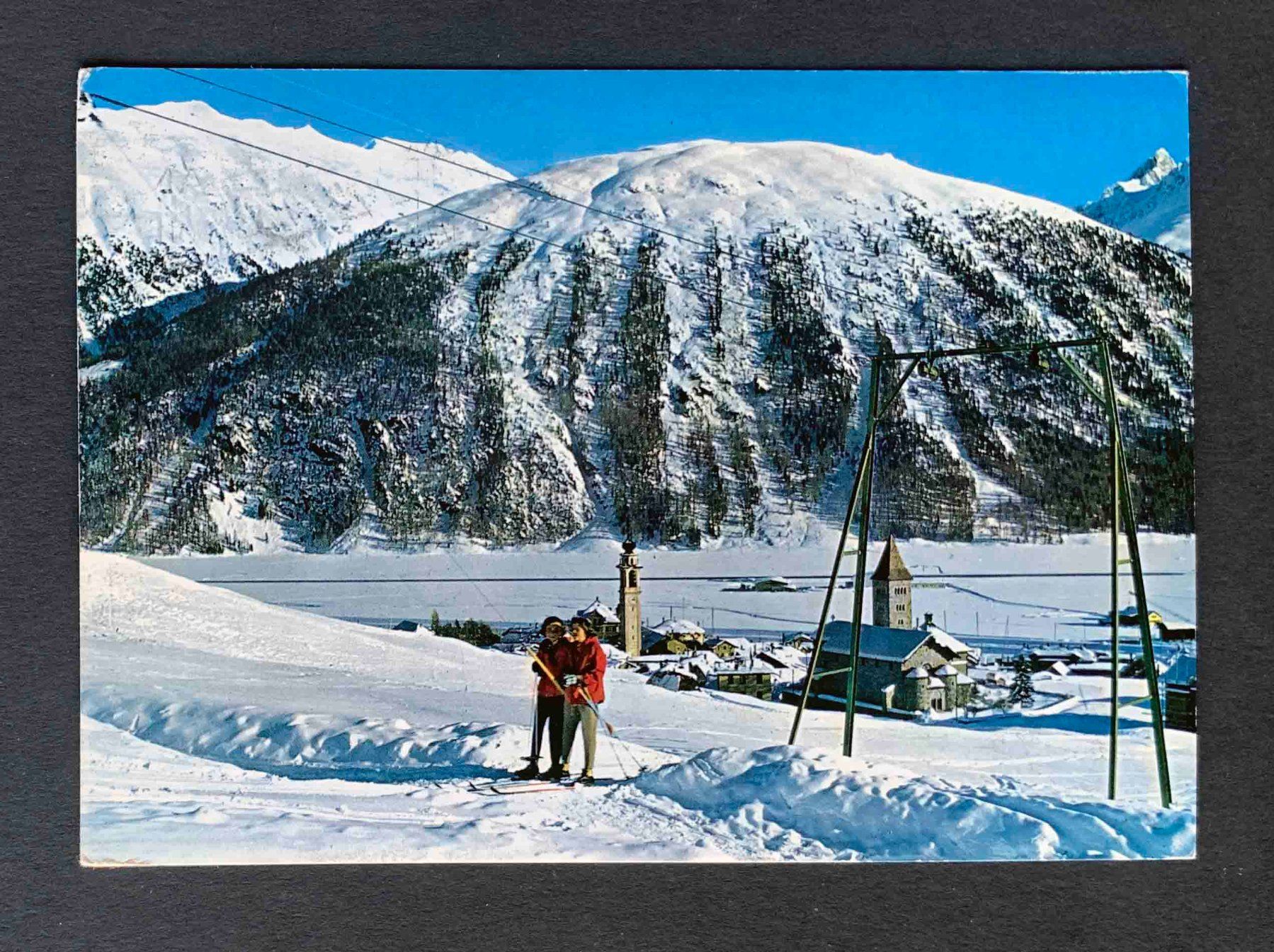 Cartoline postali: AK Samedan Engadin – Usato da Goldau venduto da artelier1