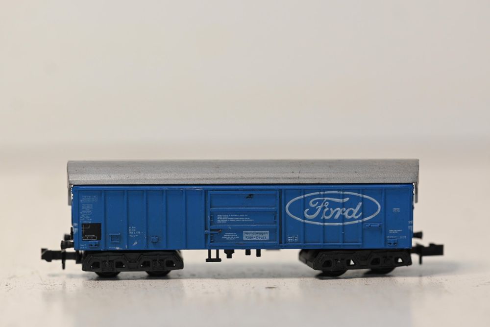 Güterwagen Ford Trix Spur N ohne OVP , 1 Puffer fehlt (Gebraucht) in ...