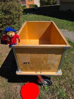 PTT Post Wagen SBB 🔥 Arbeitswagen Rollwagen Postwagen Grill