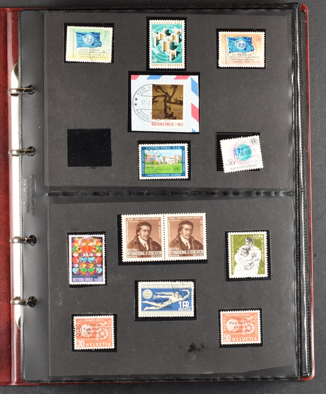 Tutti i francobolli: SAMMLUNG, GENFER ÄMTER POSTPREIS ca. CHF 380 **, gest., FDCs – Nuovo (secondo la descrizione) da Wetzikon ZH venduto da Philimpex