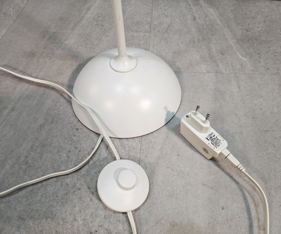 Weiss vintage Ikea Lampe Väster, Knut Hagberg, Deckenleuch