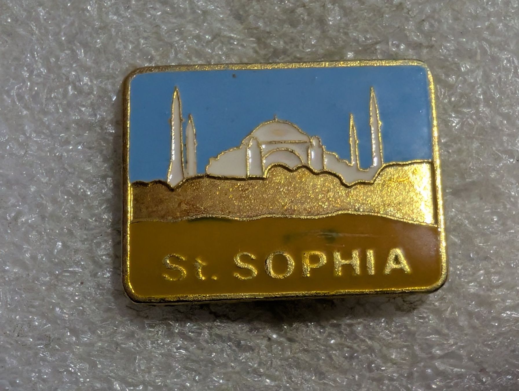 Placchette & Badge: Ansteckpin 159: St. Sophia – Usato da Oppligen venduto da Pin-Fall-Shop