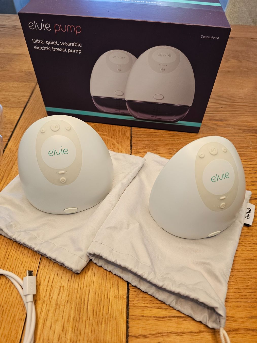 Elvie Accessori per l’allattamento: Elvie Doppel Milchpumpe – Usato da Brunnen venduto da johnfoehn01 3