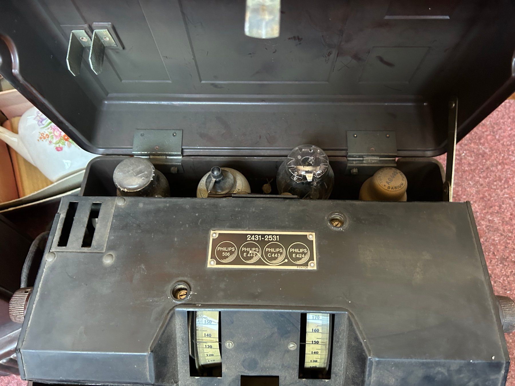 Radio: Seltenes Philips Ensemble Model 2531 mit Speaker 1930 – Usato da Sugiez venduto da brockicenter 5