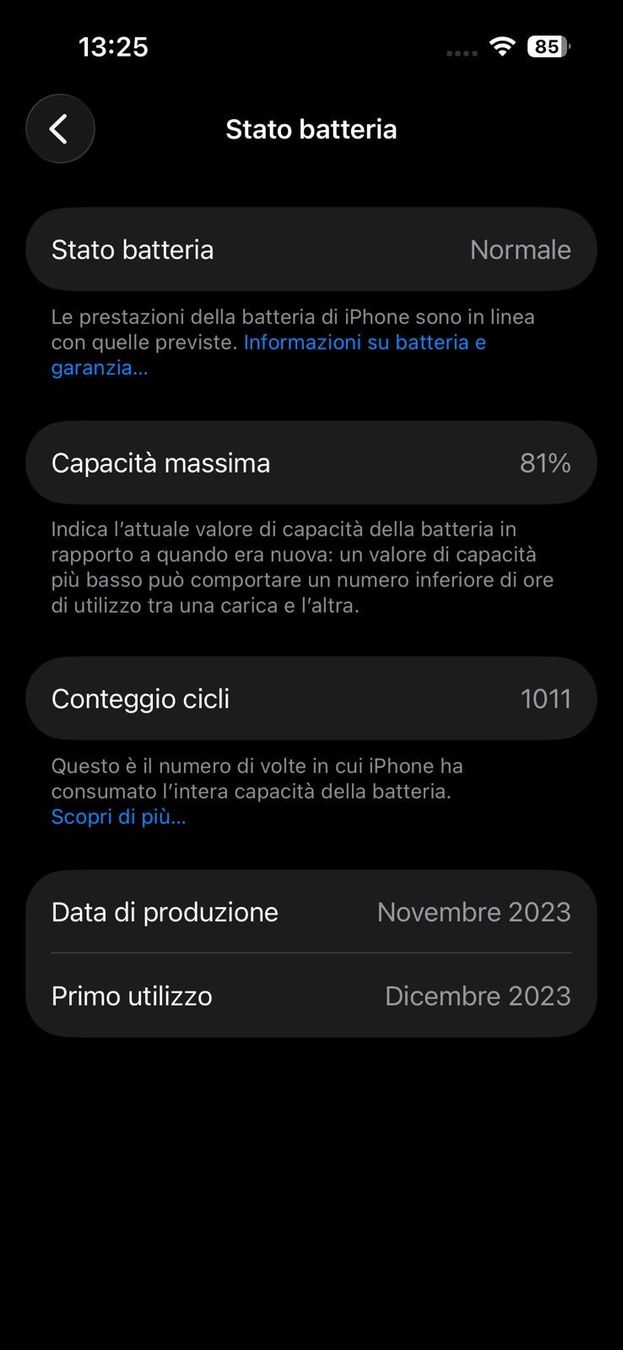 Apple Telefoni cellulari / Smartphones: iPhone 15 pro 256 gb – Usato da Breganzona venduto da Swonder 3