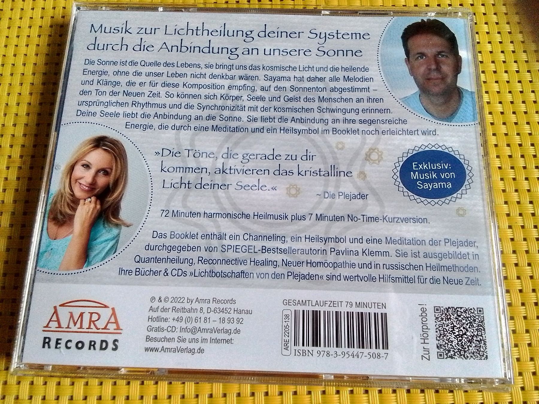 CD: CD - Sonnenklang - Lichtheilung durch die Plejader – Nuovo e nell'imballaggio originale da Rebstein venduto da Buchsi03 1
