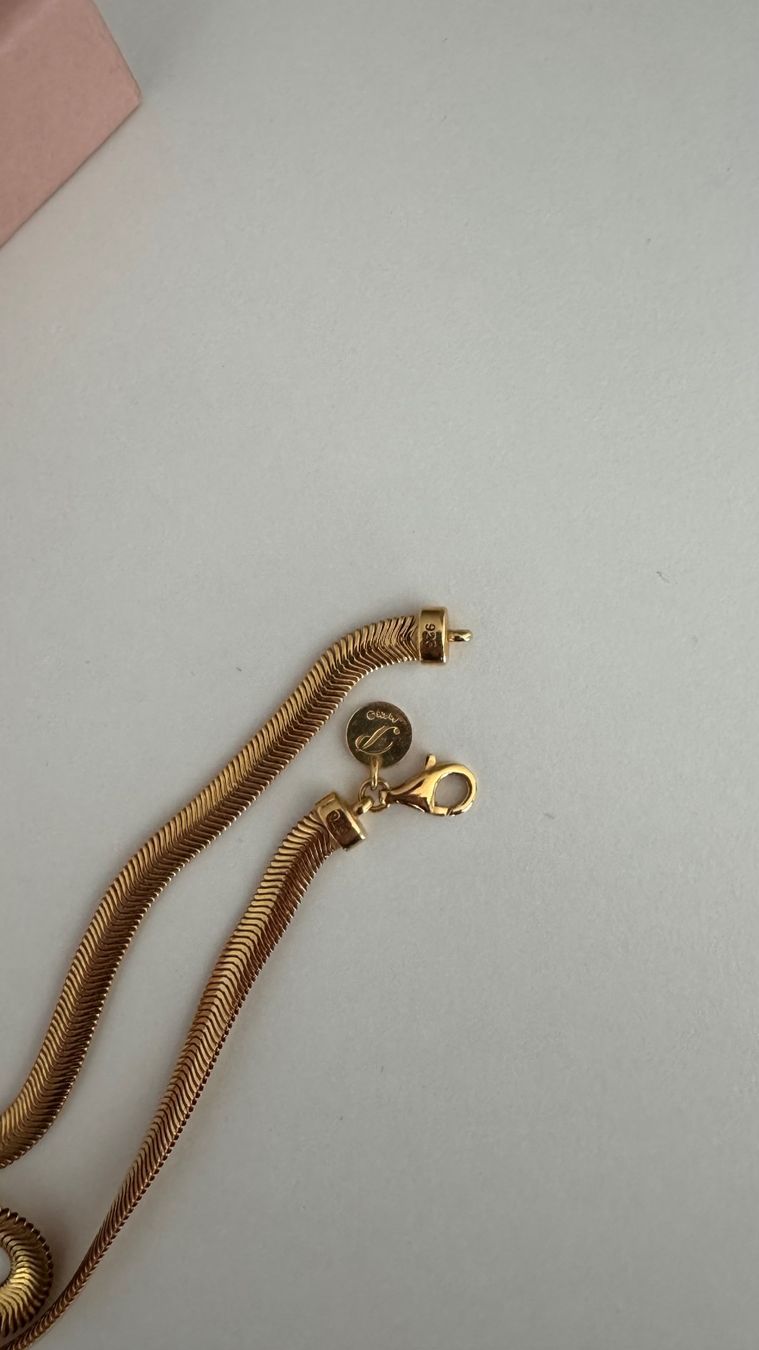 Pompidou Catenine: Pompidou Xali Kette Large Gold – Usato da Klingnau venduto da Vdado 1
