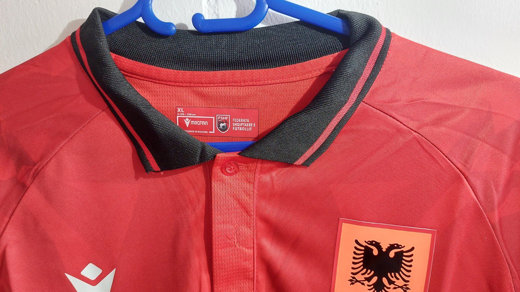 Canottiere & Pantaloni: Albanien Trikot Gr. XL – Usato da Hedingen venduto da Turicun25 2