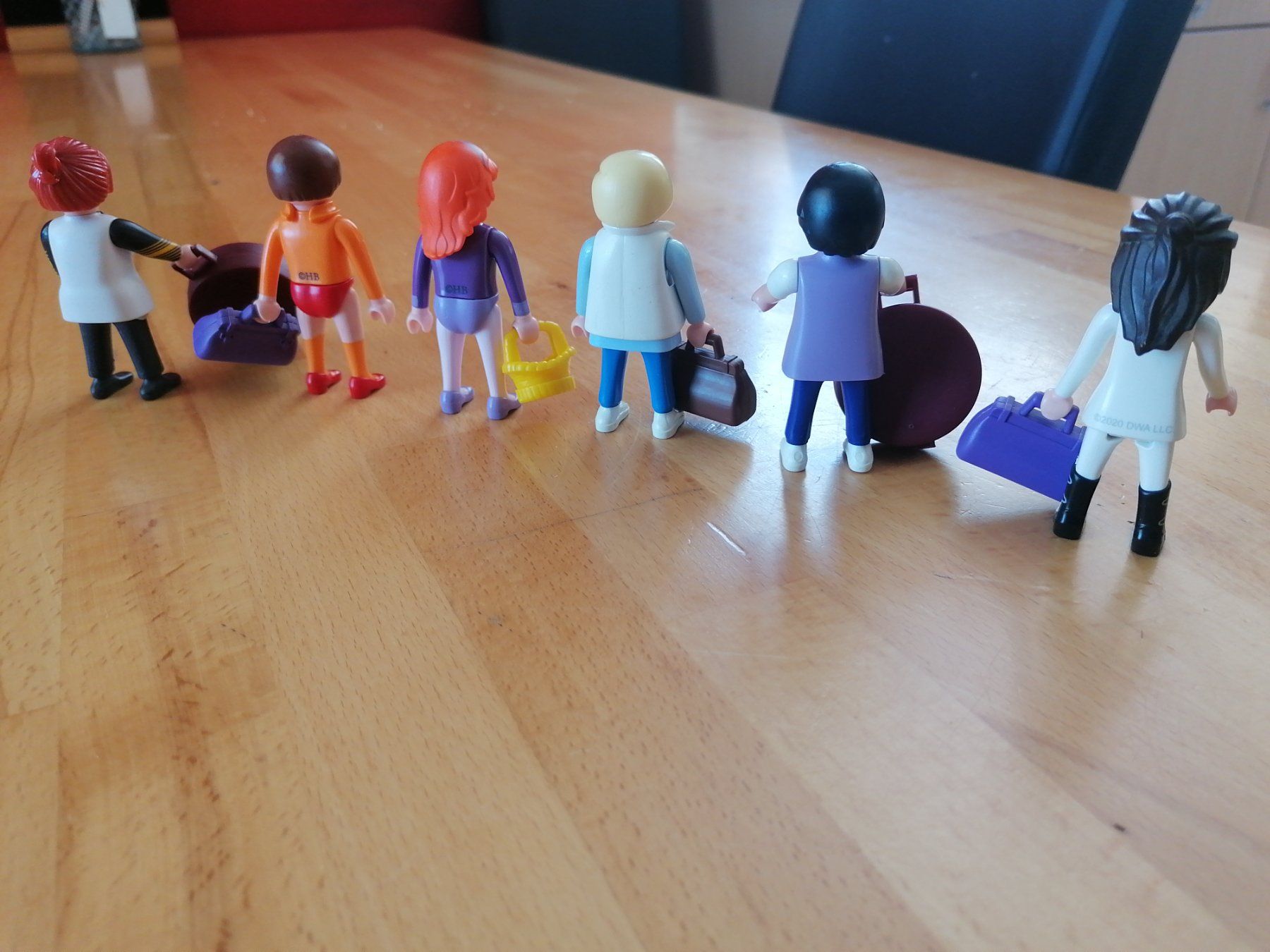 Playmobil Giocattoli: 6 Damen oder Mädchen mit Reisegepäck,    ganz und sauber – Nuovo (secondo la descrizione) da Pfäfers venduto da Padj 3