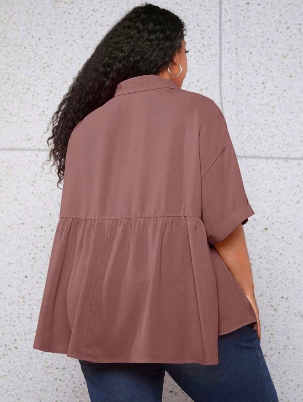 Shein Blusen: Bluse / Tunika altrosa Gr. 56 / 58 / 60 – Gebraucht aus Pratteln von a23_j2gs 1