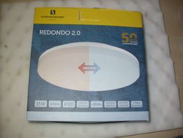 WAND-DECKENLEUCHTE LED 15W 125Olm IP20 SWITCH NEU OVP