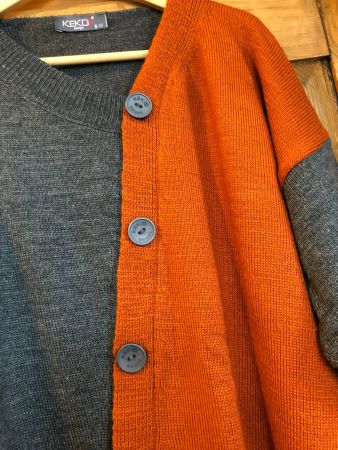 neuwertige schöner Pullover von KEKOO 48/52