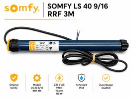 Somfy Rohrmotor LS 40 9/16 RRF 3M Absolute Neuware Mars