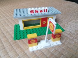 RAR LEGO # 648  SHELL  Station  von 1971