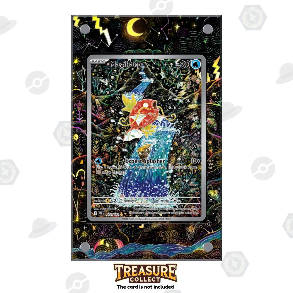 Pokémon Carte collezionabili: Magikarp 080/073 - Pokémon Extended Artwork Display Case – Nuovo e nell'imballaggio originale da Canobbio venduto da TreasureCollect