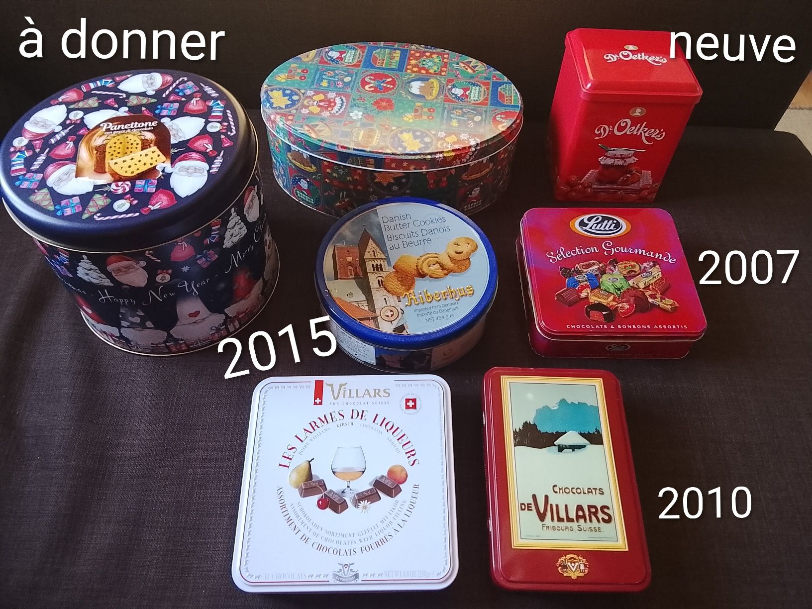 Recipients et similaires: Boîtes à biscuits  – D'occasion à Couvet par fat_kyl7