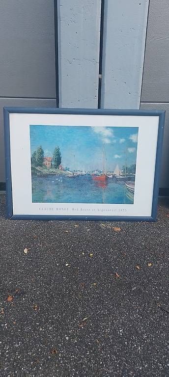 Foto & Immagini: 4er Set Wandbilder: Monet,Van Gogh&August Macke  – Usato da Hochwald venduto da usc_gv9q