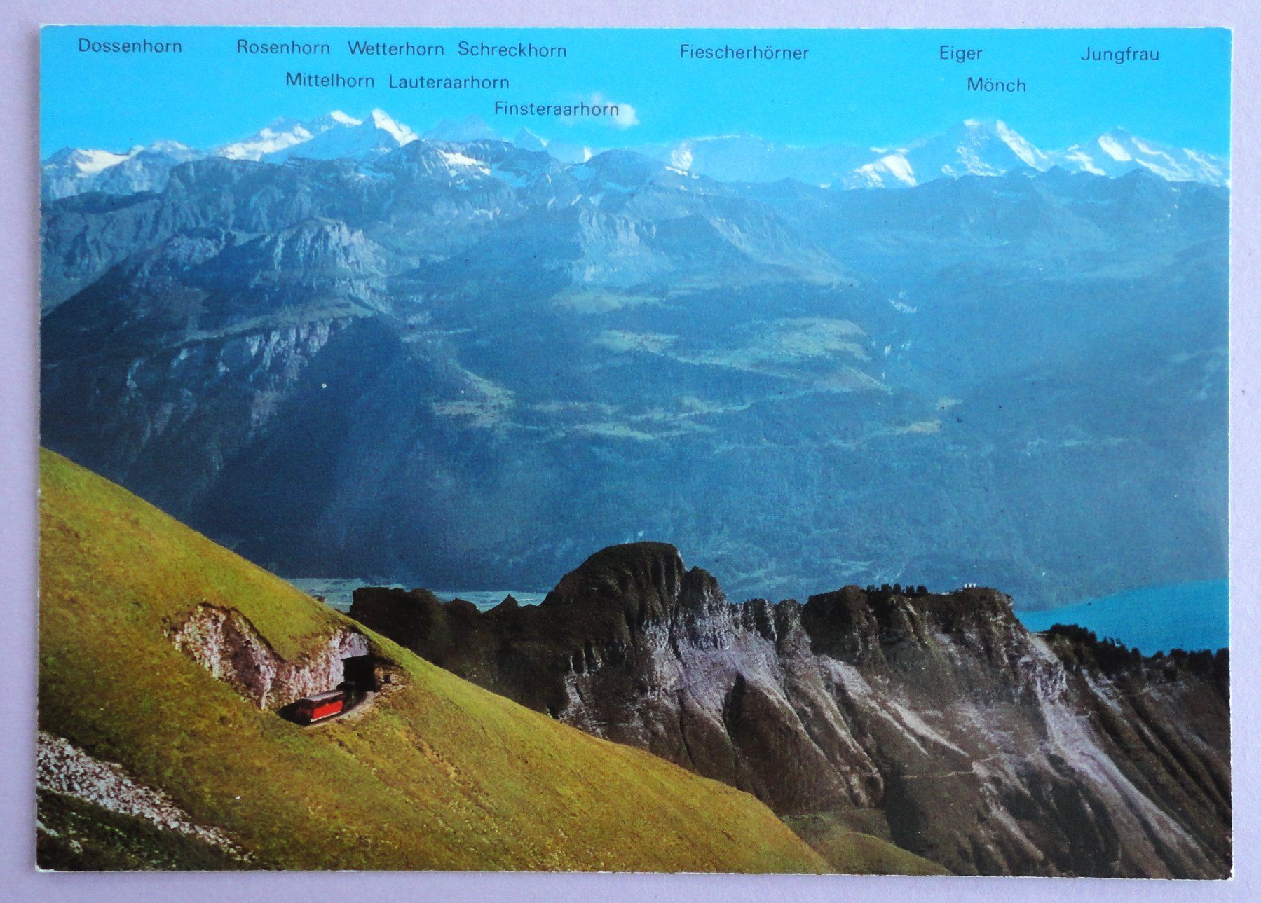 Cartes postales: Brienz-Rothornbahn, Brienzersee – D'occasion à Fétigny par Billy2miny