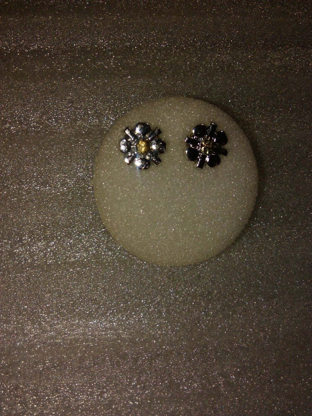 Boucles d'oreille: ohrringe modeschmuck,,,mit hellgrün kristall – Neuf (Voir description) à Basel par bijoutrie_4 3