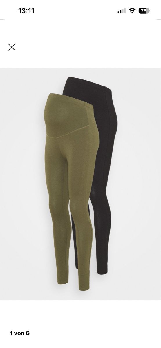Anna Field Leggings: 2 Leggings Umstandsmode Grösse L – Gebraucht aus Bubikon von Annchen23