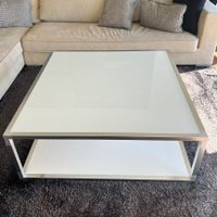 Ligne Rose Couchtisch Glasplatte