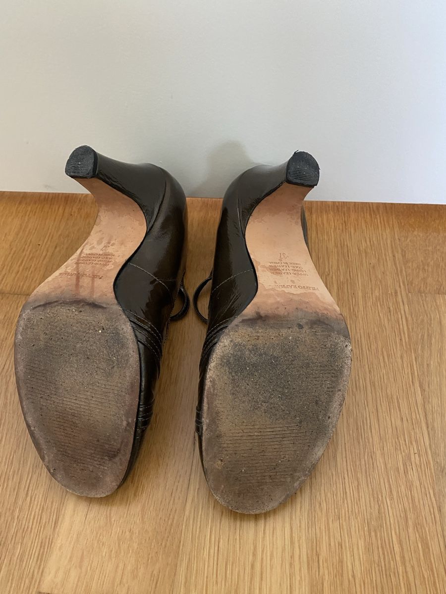 Damenschuhe: Lederschuhe gr. 37 – Gebraucht aus Adliswil von Jenhrt 1
