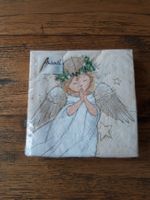 Ambiente Servietten neu Engel Sterne gemalt Shabby Landhaus