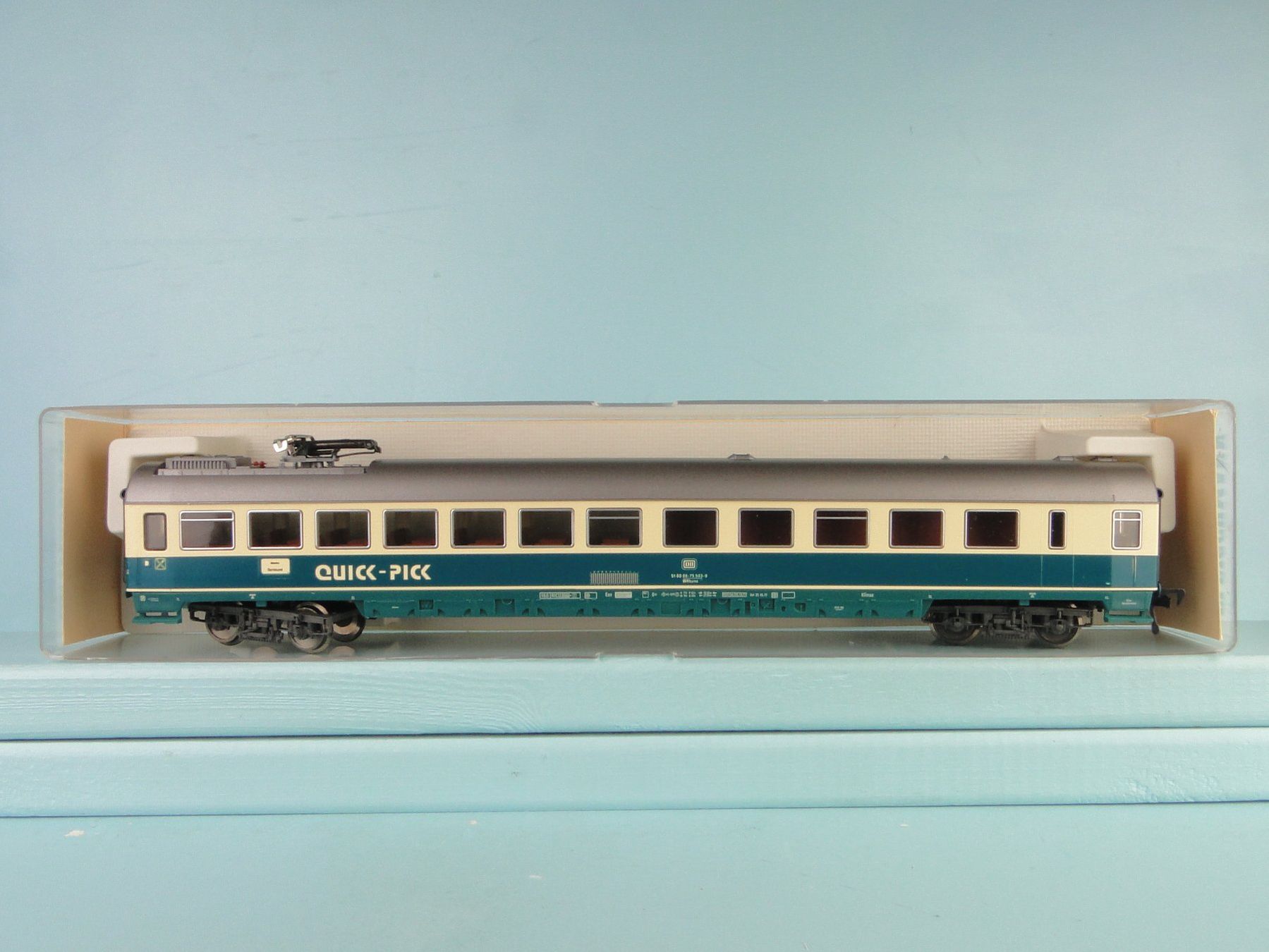 Fleischmann Modellini di ferrovie: Fleischmann HO DC 5193 IC-QUICK-PIC, Neuwertig – Usato da Bülach venduto da cann11 7