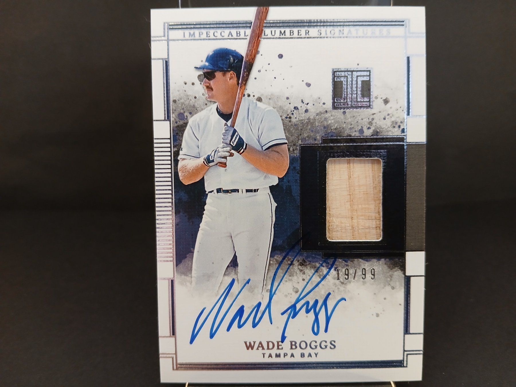 MLB Carte collezionabili: Panini Impeccable Baseball Wade Boggs Lumber Auto /99 – Nuovo (secondo la descrizione) da Schaffhausen venduto da Hariyama