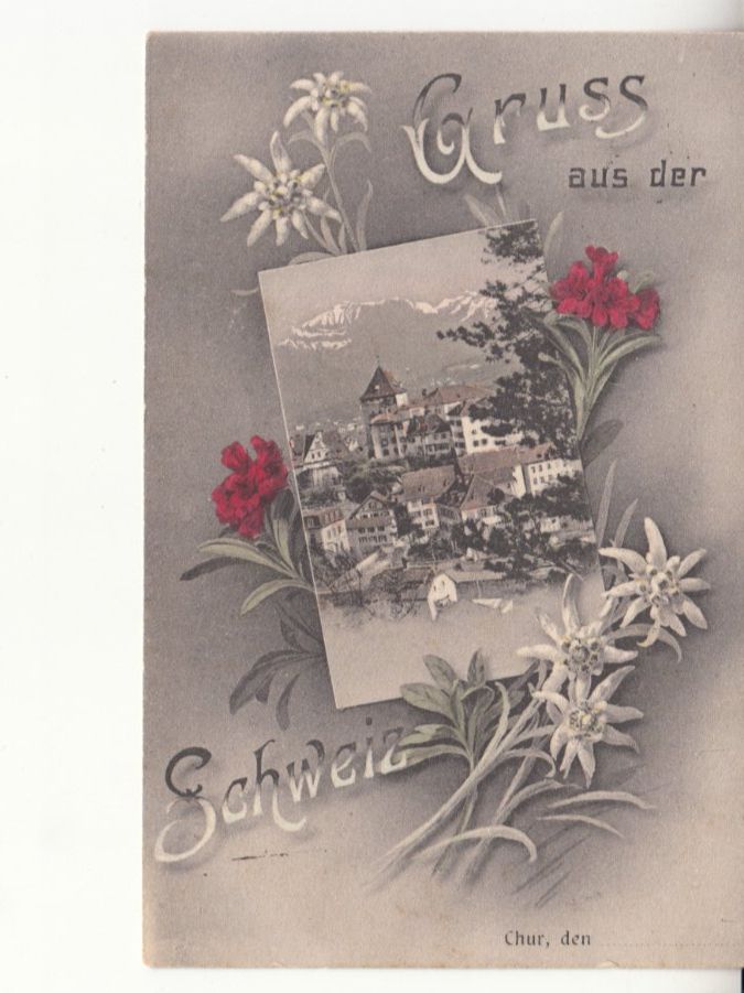 Cartoline postali: Chur 1907 – Usato da Bürglen TG venduto da StampGraf