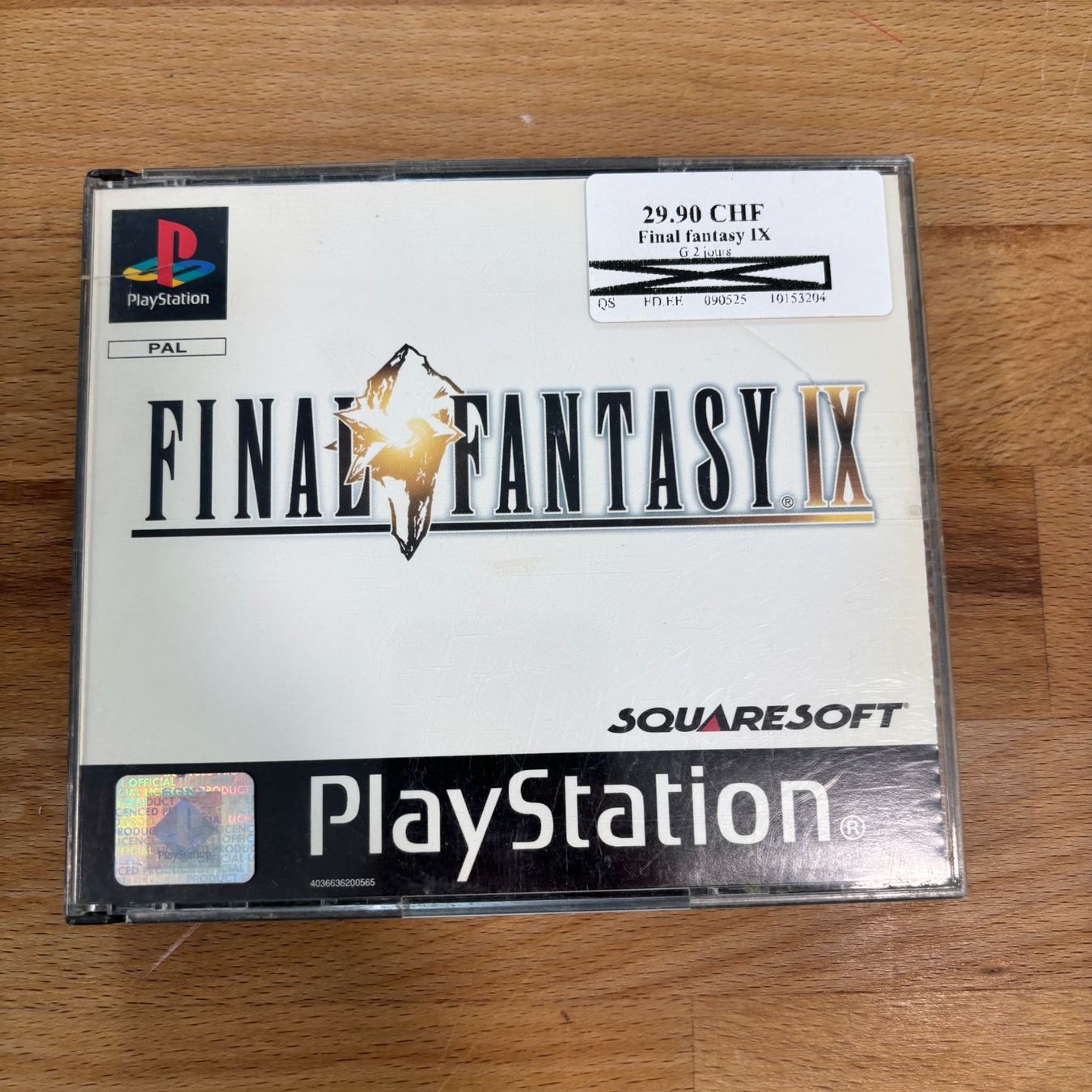 Spiele: Final Fantasy IX PS1 PlayStation – Gebraucht aus Lausanne von Korner-Cash