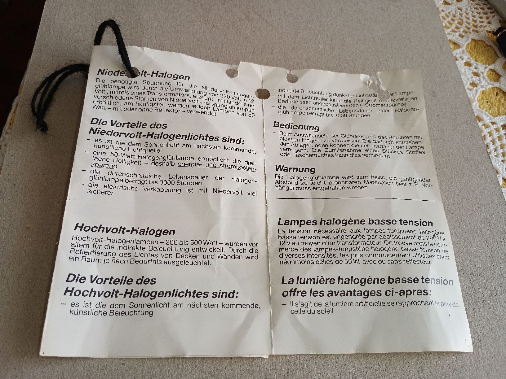 Lampen: Elegante Halogenlampe – Gebraucht aus Zürich von Mitzi6 8