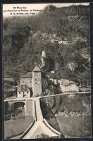 St-Maurice, Le Pont sur le Rhone, le Ch