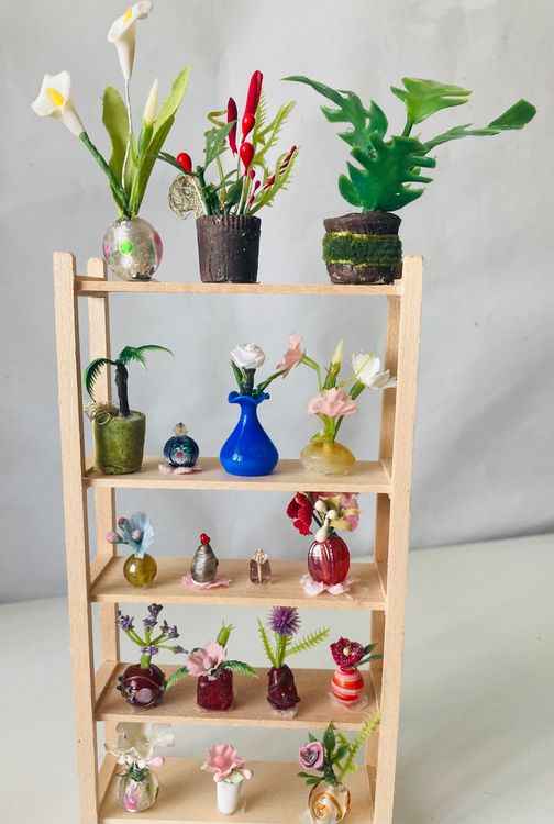 Künstliche Bonsai Deko ABOOFAN 13 Miniatur-Pflanzen Für Puppenhaus – Künstliche Grünpflanzen Aus Harz, Feengarten-Deko, Zubehör