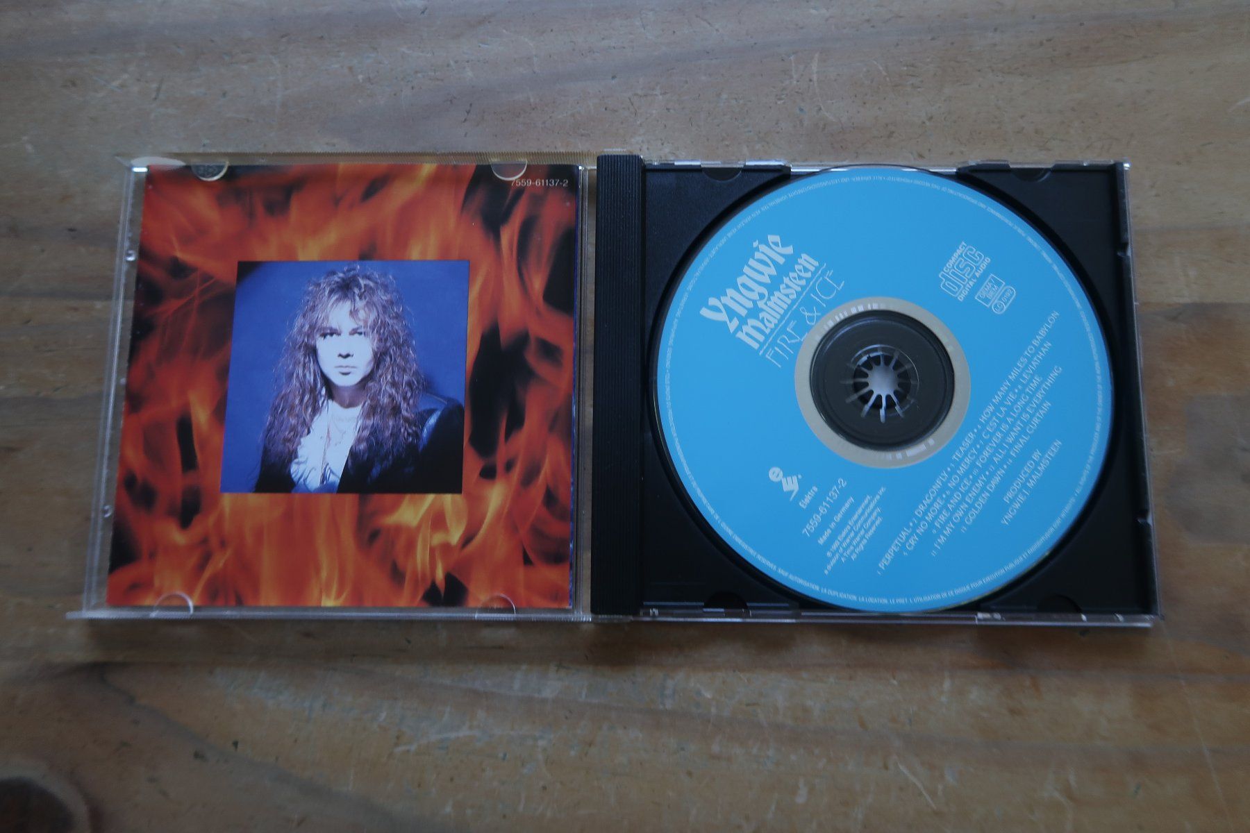 CD: YNGWIE MALMSTEEN - FIRE & ICE - CD – Usato da Basel venduto da Patiscat 3