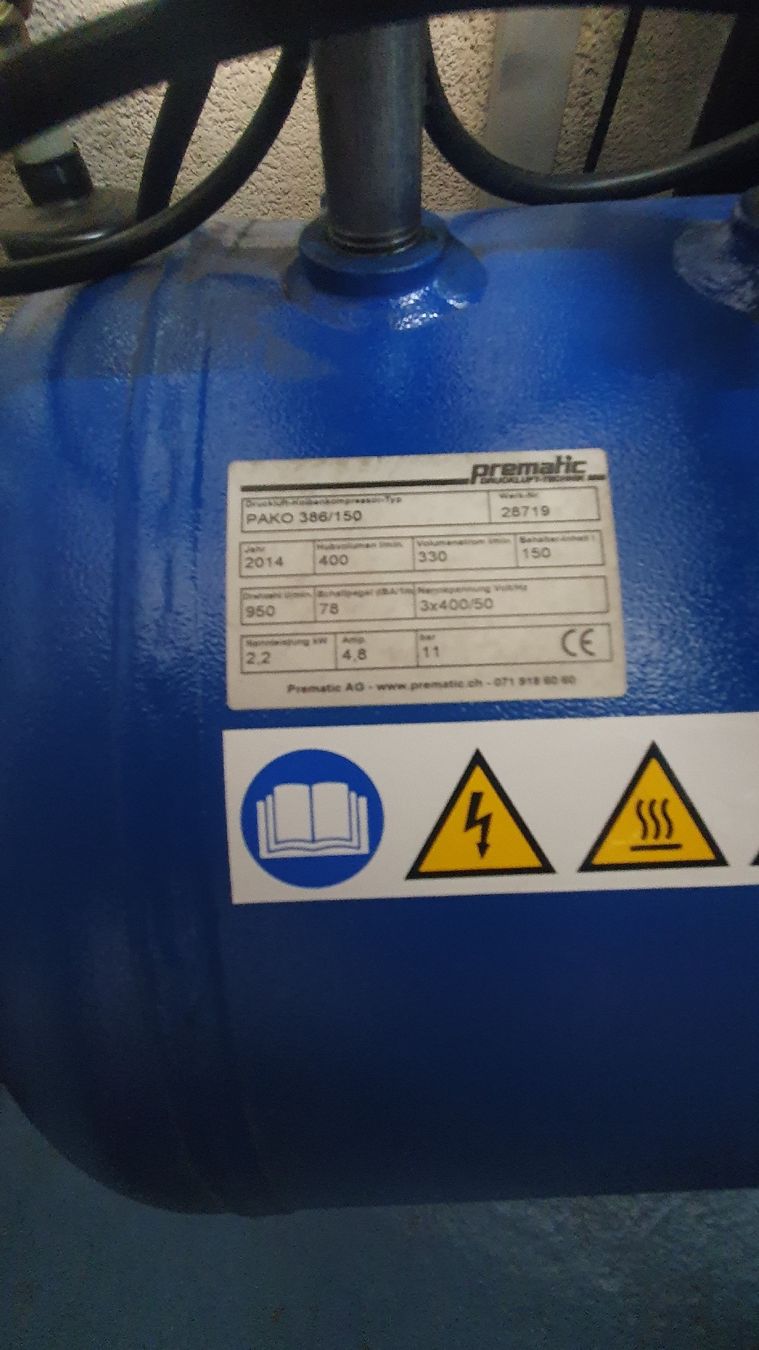 Kompressoren: Druckluft-Kolbenkompressor – Gebraucht aus Maienfeld von RobofixAG 3