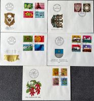 1976 Alle Ausgaben FDC