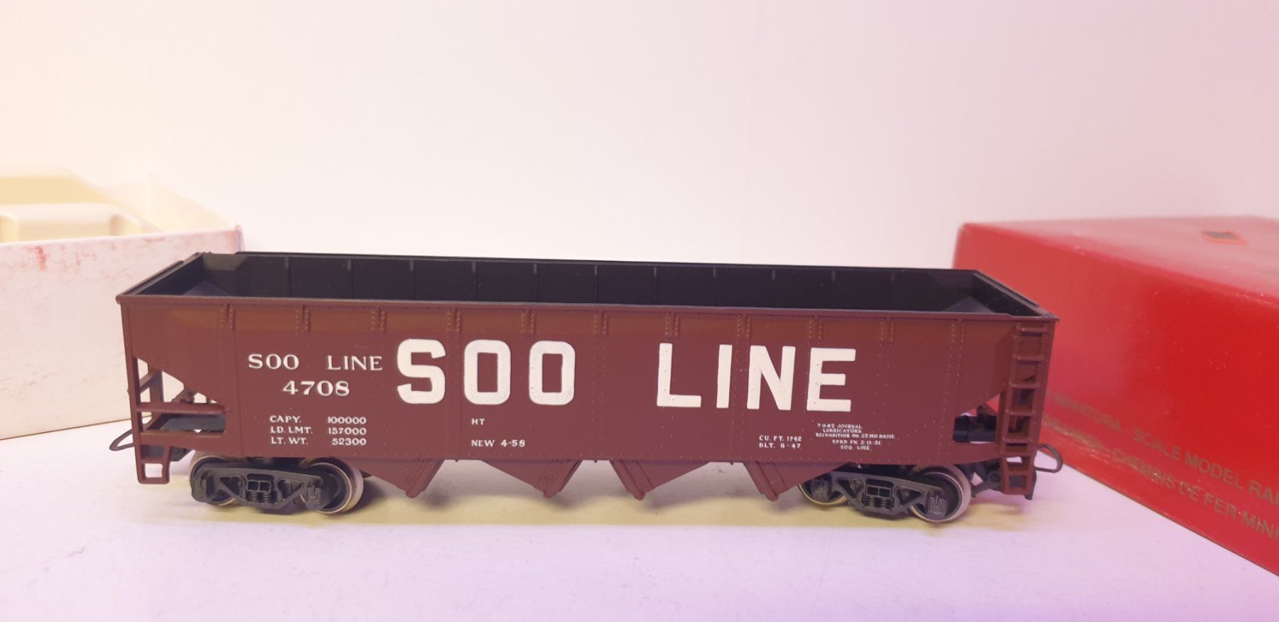 Rivarossi Modellini di ferrovie: Rivarossi USA Güterwagen  H0/DC 2306 – Usato da Neuenhof venduto da ludovicco 2