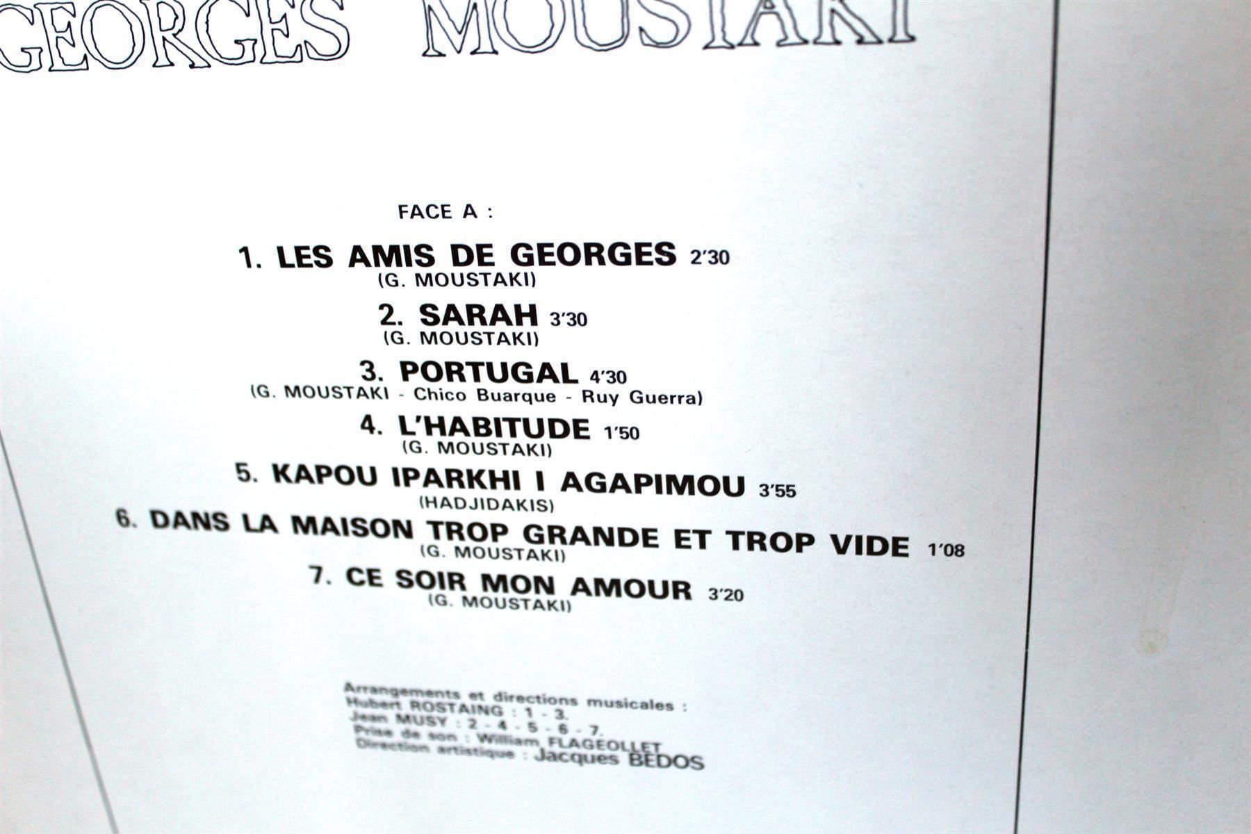 Dischi in vinile: GEORGES MOUSTAKI: Moustaki – Usato da Bern venduto da vinyl-heaven 4